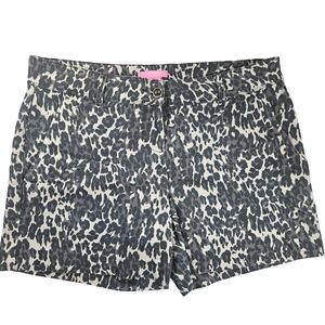 Isaac Mizrahi Leopard Print Women's Shorts